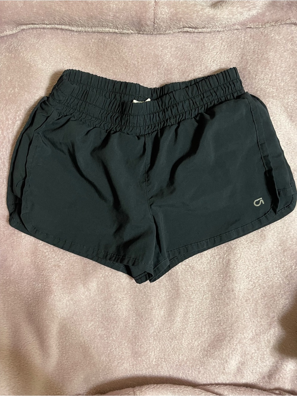 GAP Black Girls Athletic Drawstring Shorts